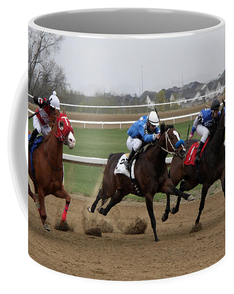 Animals Coffee Mug featuring the photograph Gone in 15 Seconds by Davandra Cribbie