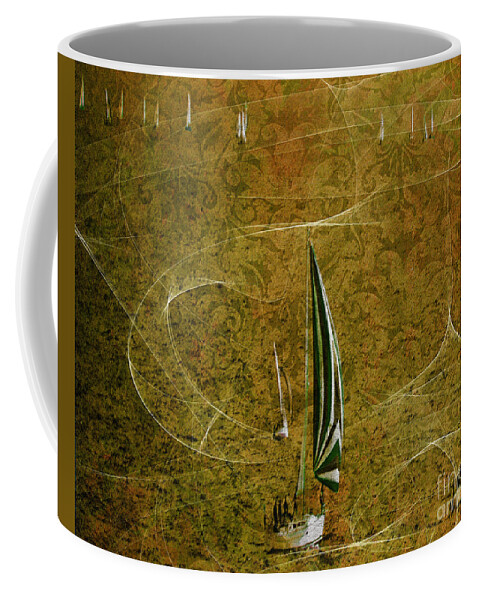 Nag004105a Coffee Mug featuring the photograph Gone Sailing #02 by Edmund Nagele FRPS