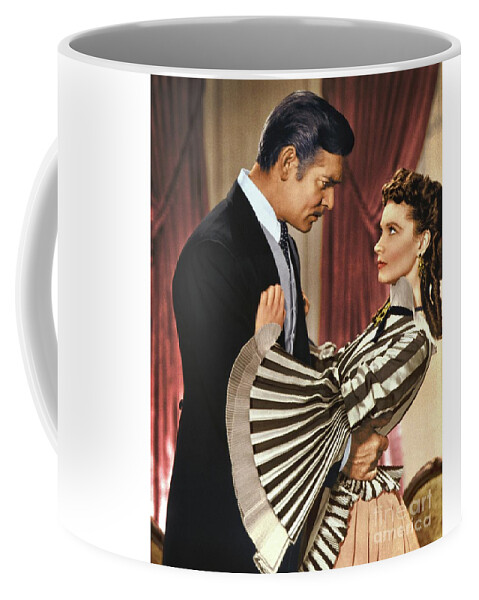 Gone With The Wind Coffee Mug featuring the photograph Gone With The Wind - 1939 - Completely Retouched in Color by Doc Braham