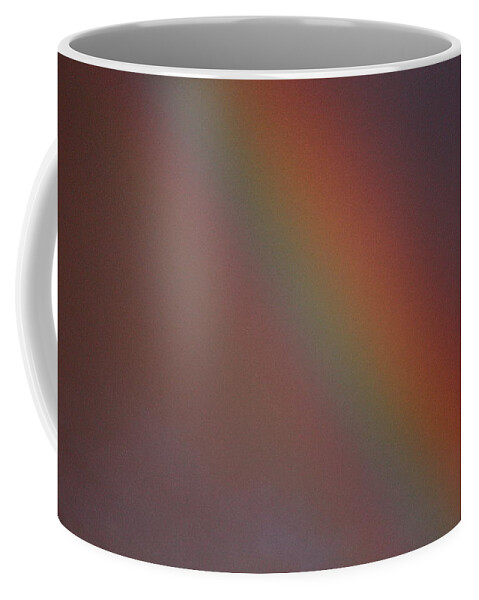 Rainbow Coffee Mug featuring the photograph Good Friday Rainbow by Diana Hatcher