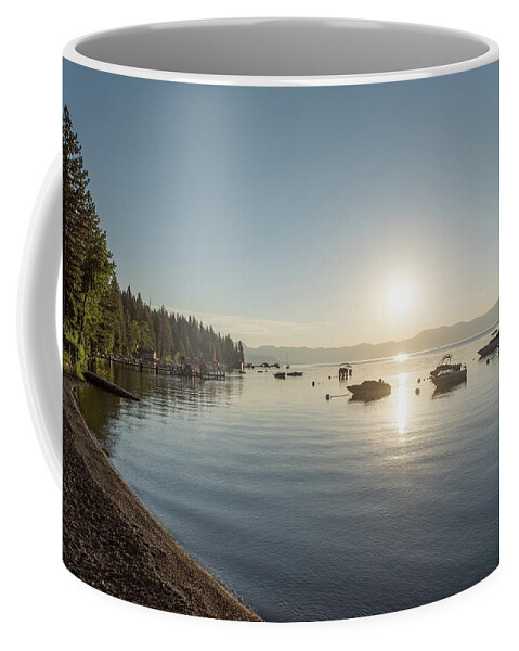 Lake Tahoe Coffee Mug featuring the photograph Good Morning Lake Tahoe by Doug Ash