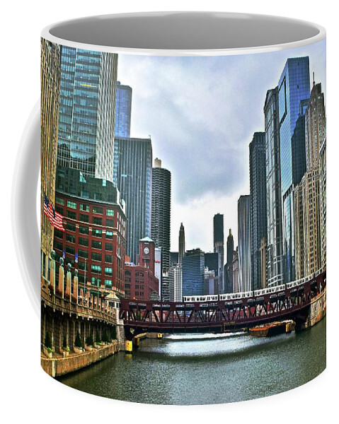 Chicago Coffee Mug featuring the photograph Good Old Chicago by Frozen in Time Fine Art Photography