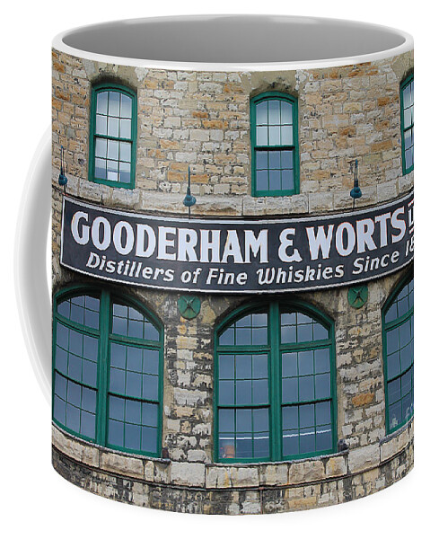 Landmarks Coffee Mug featuring the photograph Gooderham And Worts Distillery by Nina Silver