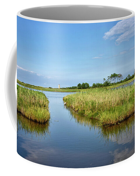 Gordons Pond Coffee Mug featuring the photograph Gordons Pond - Cape Henlopen Park - Delaware by Brendan Reals