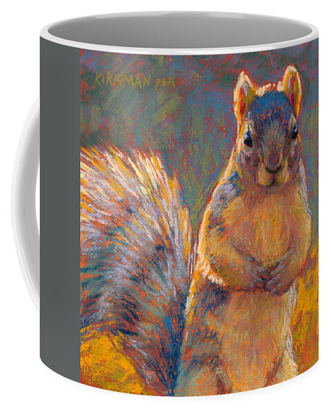 Rita Kirkman Coffee Mug featuring the pastel Got Nuts? by Rita Kirkman