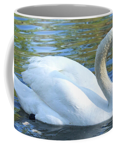 Swan Coffee Mug featuring the photograph Grace by Holly Ross