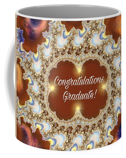 Graduation Coffee Mug featuring the photograph Graduation Congratulations by Diane Lindon Coy