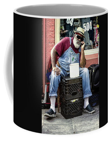 Man Coffee Mug featuring the photograph Grandpa Elliott - NOLA by Kathleen K Parker