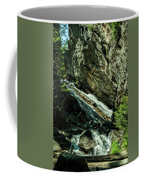 Granite Falls Coffee Mug featuring the photograph Granite Falls Of Ancient Cedars by Troy Stapek