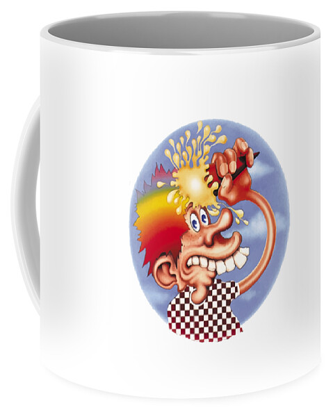 Steal Your Face Coffee Mug featuring the digital art Grateful Dead Europe 72' by Gd