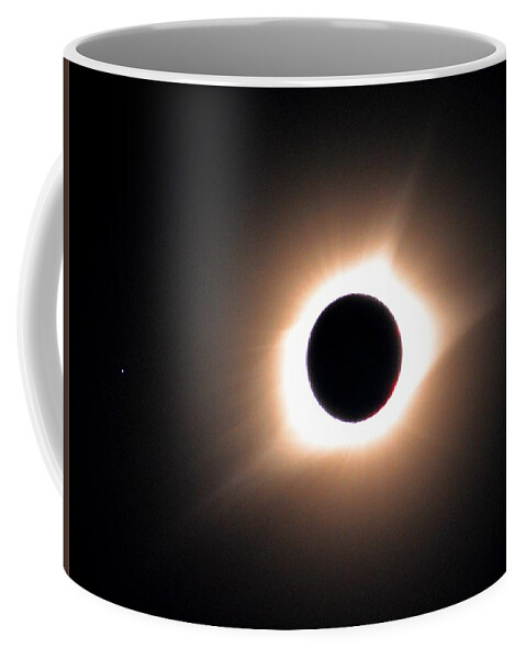 Great American Eclipse Coffee Mug featuring the photograph Great American Eclipse by Keith Stokes