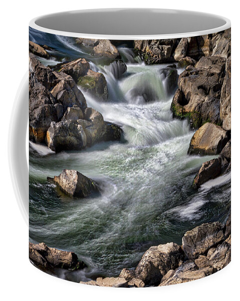 Great Falls Coffee Mug featuring the photograph Great Falls Overlook #4 by Stuart Litoff