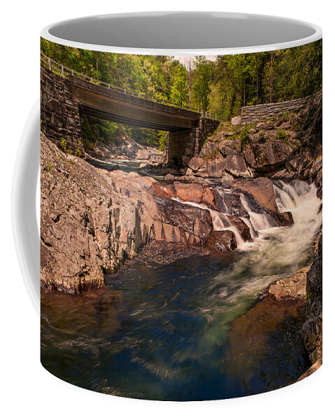 Great Smoky Mountains Coffee Mug featuring the photograph Great Smoky Mountains Waterfalls by Brenda Jacobs