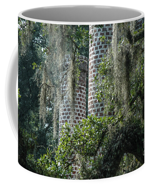 Old Sheldon Church Ruins Coffee Mug featuring the photograph Greek Revival Architecture by Dale Powell