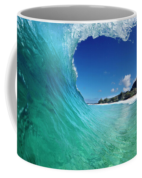  Sea Coffee Mug featuring the photograph Green Ramp by Sean Davey