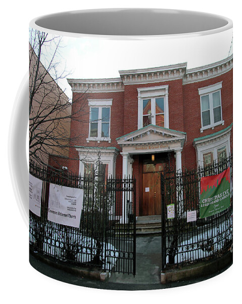 Greenpoint Reformed Church Coffee Mug featuring the photograph Greenpoint Reformed Church by Steven Spak