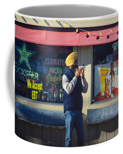 India Coffee Mug featuring the photograph Greetings by Tikvah's Hope
