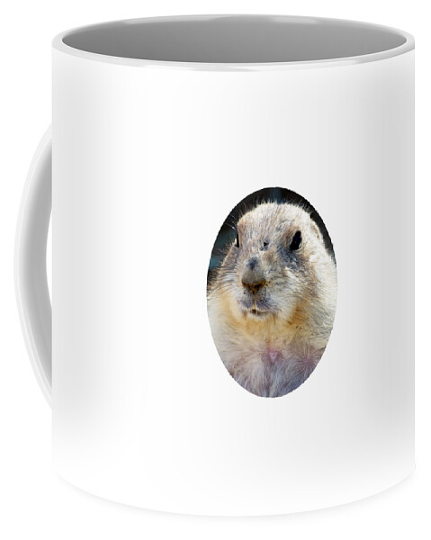 Animal Coffee Mug featuring the photograph Ground Squirrel Portrait by Laurel Powell