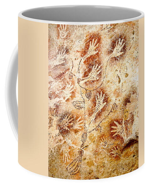 Gua Tewet Coffee Mug featuring the digital art Gua Tewet - Tree of Life by Weston Westmoreland