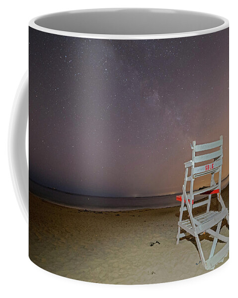 Manchester Coffee Mug featuring the photograph Guarding the Stars on Singing Beach Manchster-by-the-Sea MA by Toby McGuire