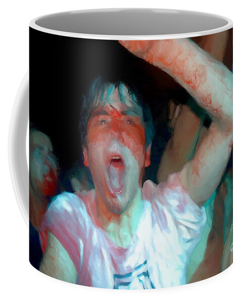Fans Coffee Mug featuring the photograph Gwar Fan Painting by Concert Photos