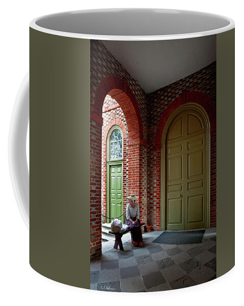 Lady Coffee Mug featuring the photograph Half A Rendezvous by Christopher Holmes