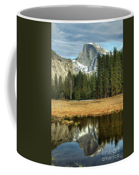 Half Dome Coffee Mug featuring the photograph Half Dome by Marc Bittan