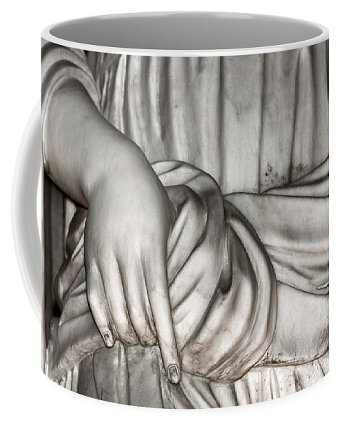 Christopher Holmes Photography Coffee Mug featuring the photograph Hand And Robe by Christopher Holmes