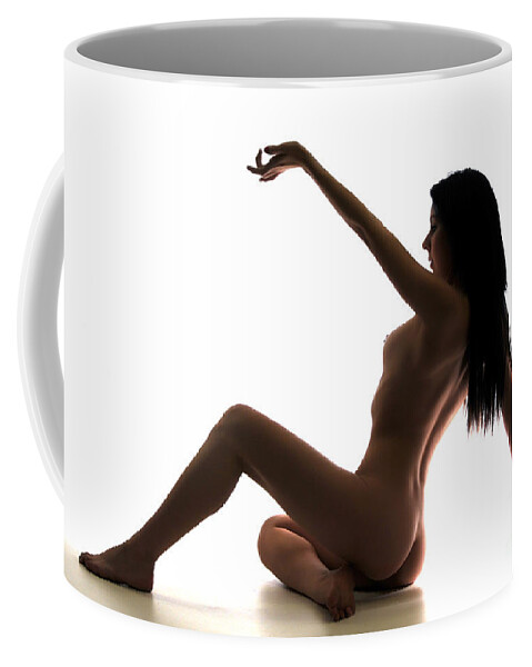 Artistic Photographs Coffee Mug featuring the photograph Hand of elegance by Robert WK Clark