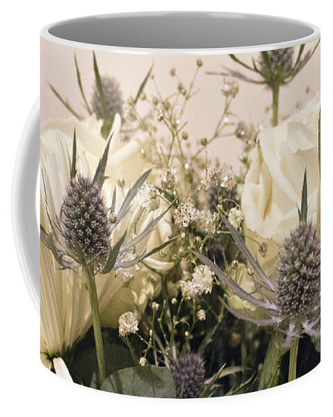 Bouquet Coffee Mug featuring the photograph Happy Birthday Mum by Terri Waters