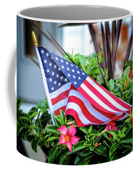 4th Of July Coffee Mug featuring the photograph Happy Birthday USA by Mary Timman
