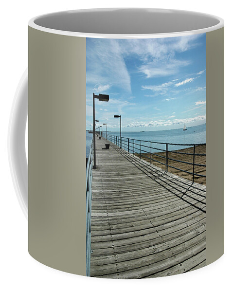 Usa Coffee Mug featuring the photograph Harbor Beach Lake Huron Michigan by LeeAnn McLaneGoetz McLaneGoetzStudioLLCcom