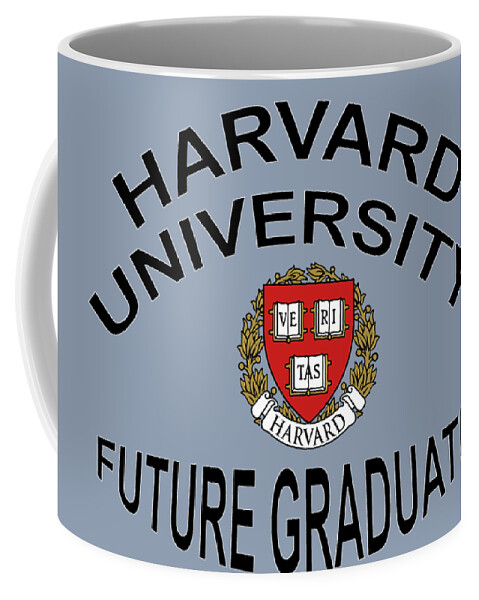 Harvard Coffee Mug featuring the digital art Harvard University Future Graduate by Movie Poster Prints