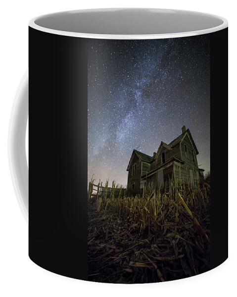 Sky Coffee Mug featuring the photograph Harvested by Aaron J Groen