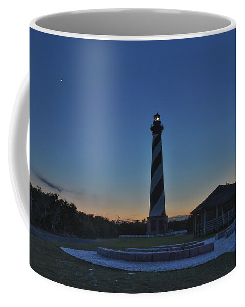 Hatteras Coffee Mug featuring the photograph Hatteras Lighthouse by Jimmy McDonald