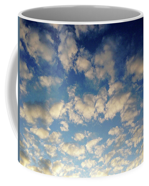 Sky Coffee Mug featuring the photograph Head In The Clouds- Art by Linda Woods by Linda Woods
