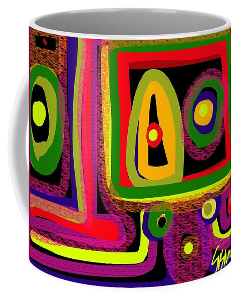 Healing Eyes Coffee Mug featuring the digital art Healing Eyes by Susan Fielder