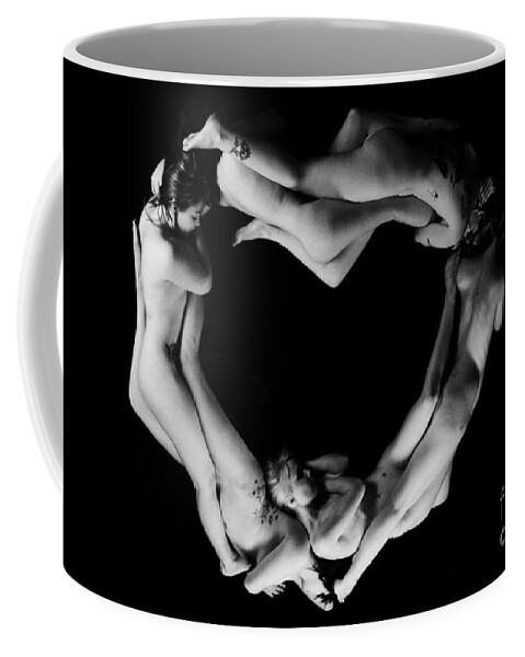 Heart Coffee Mug featuring the photograph Heart Filled by Robert WK Clark