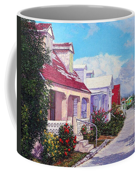 Eddie Coffee Mug featuring the painting Heart of the Current by Eddie Minnis
