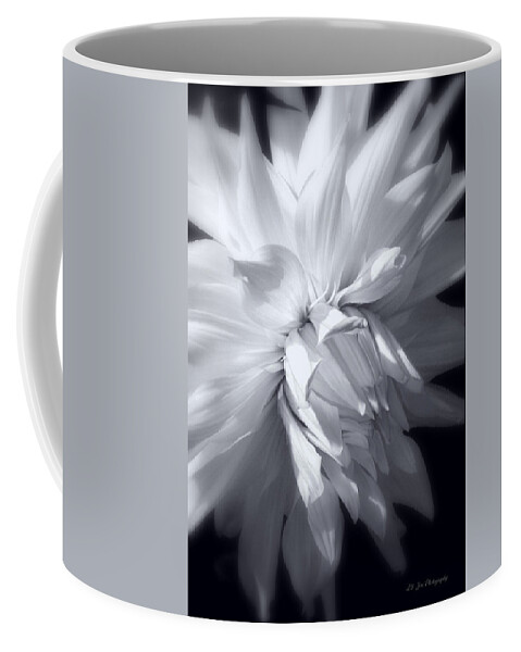 Dahlia Coffee Mug featuring the photograph Heavenly Light by Jeanette C Landstrom