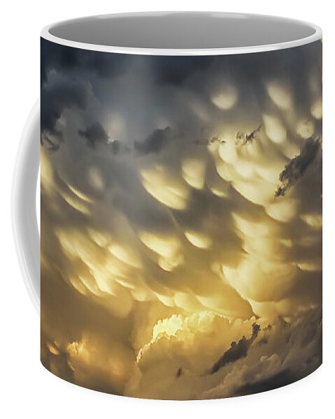 Clouds Coffee Mug featuring the photograph Heaven's Highlights by Steve Sullivan