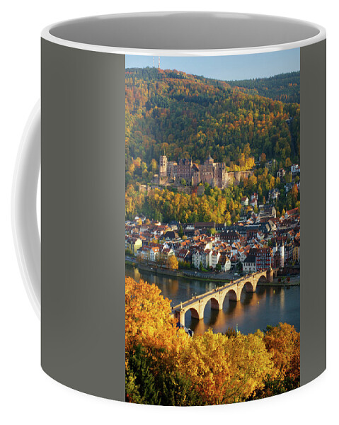 Heidelberg Coffee Mug featuring the photograph Heidelberg Sunset by Rebekah Zivicki