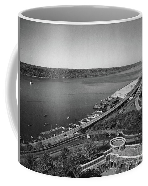 Henry Hudson Coffee Mug featuring the photograph Henry Hudson Parkway, 1936 by Cole Thompson