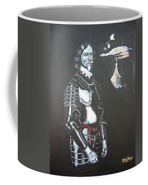 Armour Coffee Mug featuring the painting Henry Ireton by Richard Le Page