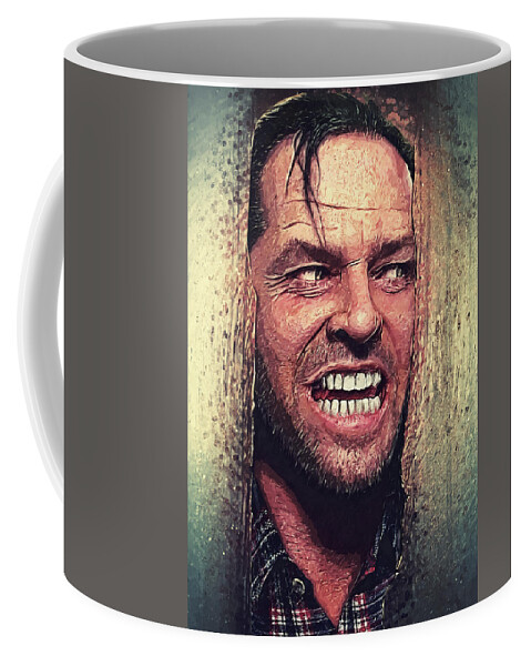 Here S Johnny The Shining Coffee Mug For Sale By Zapista Ou