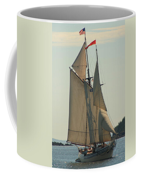 Seascape Coffee Mug featuring the photograph Heritage Homeward by Doug Mills