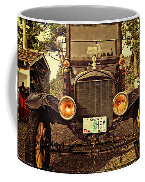 Model T Ford Truck Coffee Mug featuring the photograph Hey A Model T Ford Truck by Thom Zehrfeld
