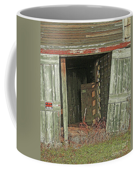 Barn Coffee Mug featuring the photograph Hey Day by Julie Lueders 
