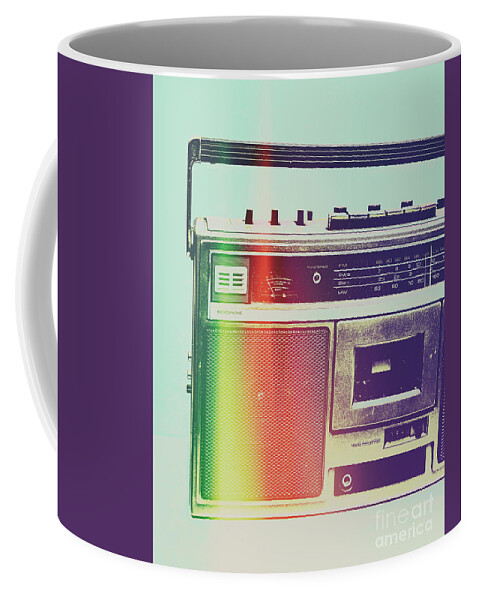 Pop Art Coffee Mug featuring the photograph Hi-fi pop by Jorgo Photography
