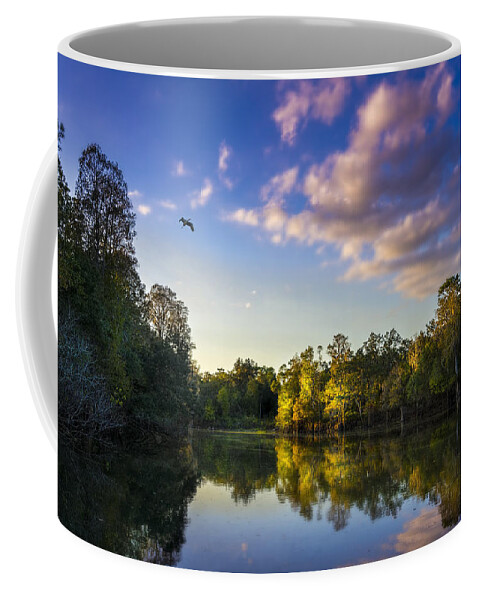 Clouds Coffee Mug featuring the photograph Hidden Light by Marvin Spates